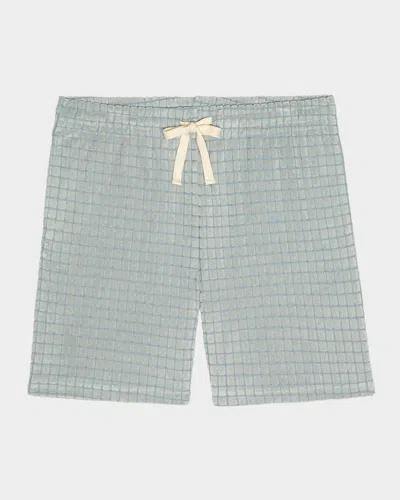 Rails Nova Drawstring Cotton-blend Shorts In Green