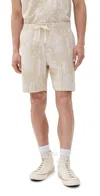Rails Nova Shorts Bandana Craft Paper In Neutral