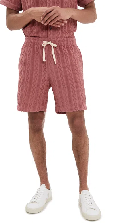 Rails Nova Shorts Faded Red