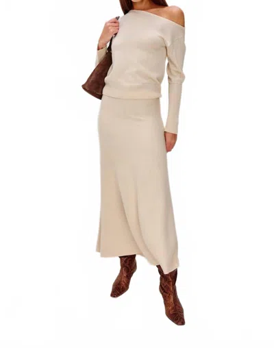 Rails Odita Maxi Skirt In Winter Ivory In Neutral
