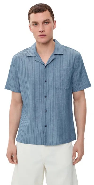 Rails Ohana Button Down Shirt Marine In Blue