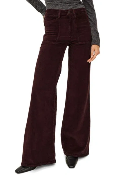 Rails Olivos Corduroy Flare Pants In Burgundy