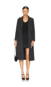 Rails Opera Wool Blend Coat In Charcoal