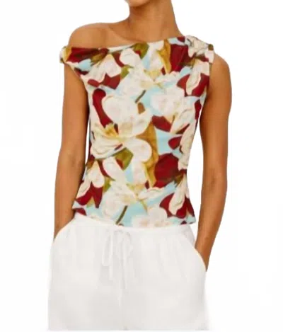 Rails Orelia Off Shoulder Top In Plumeria In Multi
