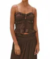 Rails Ortona Tank Top In Espresso In Brown