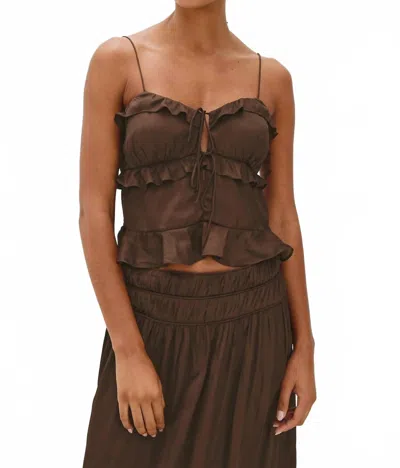 Rails Ortona Tank Top In Espresso In Brown