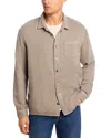 Rails Owens Button Front Shirt In Brown