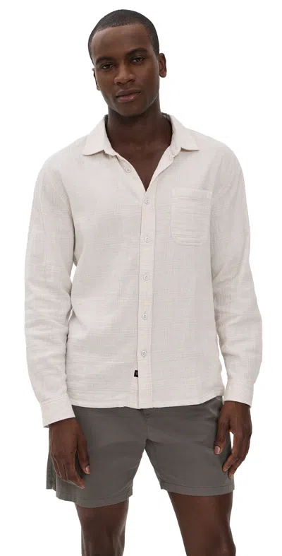 Rails Owens Shirt Dune Reed In White