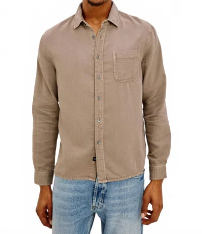 Rails Owens Shirt In Desert Path In Brown