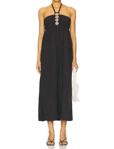 RAILS PALAZZO DRESS IN BLACK