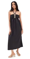 Rails Palazzo Halter Dress Black