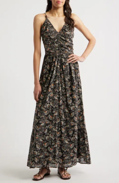 RAILS RAILS PALM FLORAL PRINT A-LINE DRESS