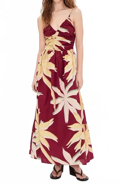 Rails Palm Maxi Dress In Red In Multi
