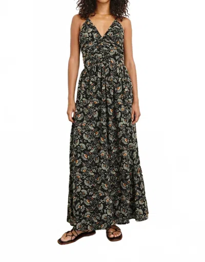 Rails Palm Tiered Maxi Dress In Cassia