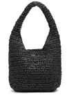 Rails Palma Raffia Shoulder Bag In Black
