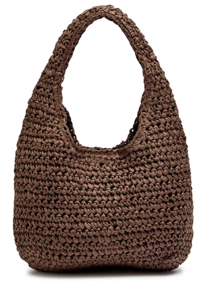 Rails Palma Raffia Shoulder Bag In Brown
