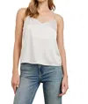 Rails Paola V-neck Tank Top In Ivory In Multi