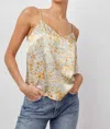 Rails Paola Cami Top In Summer Meadow In Beige