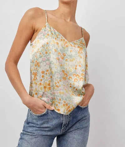 Rails Paola Cami Top In Summer Meadow In Beige