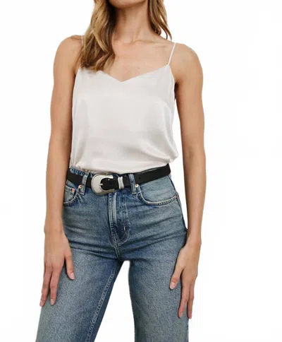 Rails Paola V-neck Top In Ivory In Multi