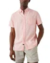 Rails Paros Linen Button-down Shirt In Blue