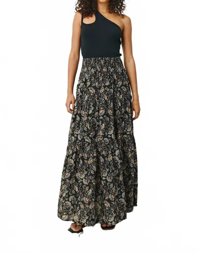 Rails Peony Maxi Skirt In Cassia In Black