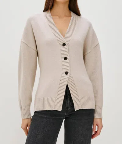 Rails Philippa Button Down Cardigan In Taupe In Neutral