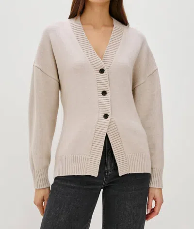 Rails Philippa Longline Cardigan In Beige In Sand