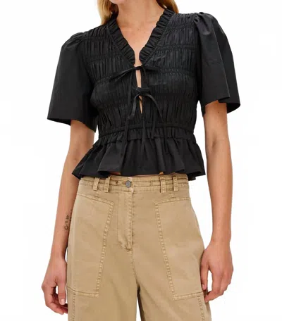 Rails Portia Top In Black