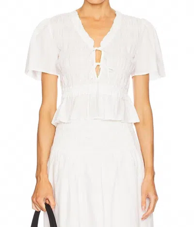 Rails Portia Top In White