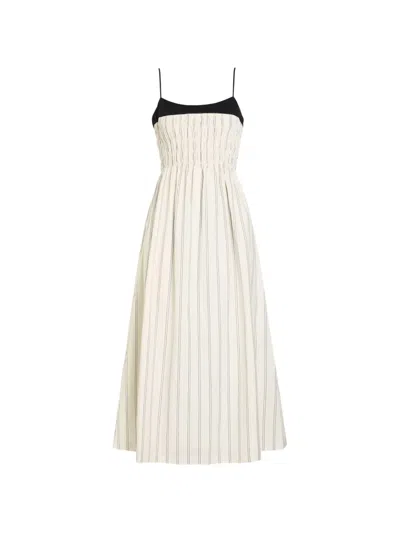Rails Primrose Striped Midi Dress In White