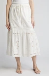 RAILS PRINA COTTON EYELET SKIRT