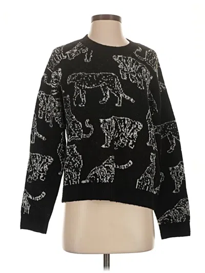 Pre-owned Rails Pullover Sweater In Black