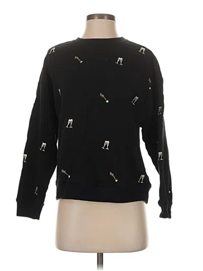 Pre-owned Rails Pullover Sweater In Black