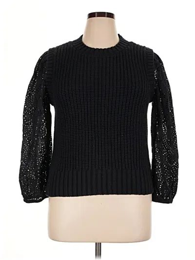 Pre-owned Rails Pullover Sweater In Black