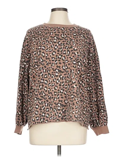 Pre-owned Rails Pullover Sweater In Brown