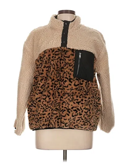 Pre-owned Rails Pullover Sweater In Brown