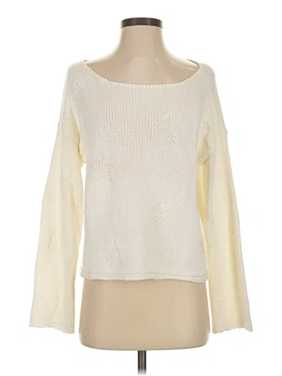 Pre-owned Rails Pullover Sweater In Ivory