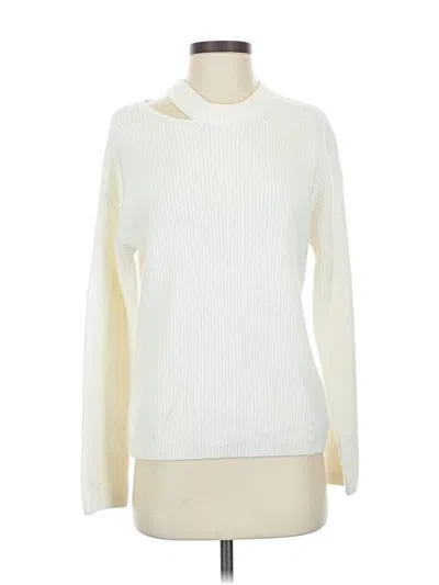 Pre-owned Rails Pullover Sweater In Ivory