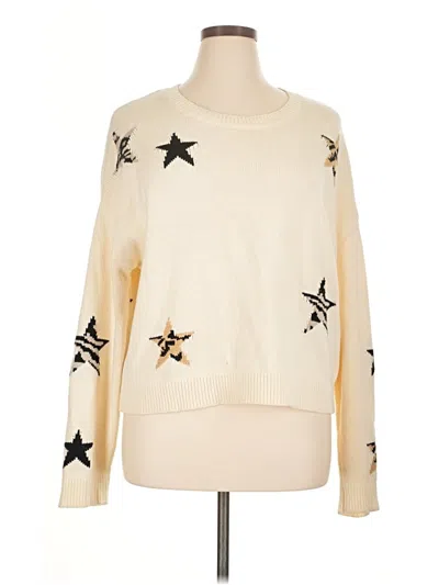 Pre-owned Rails Pullover Sweater In Ivory