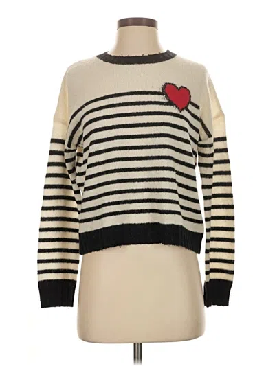 Pre-owned Rails Pullover Sweater In Ivory