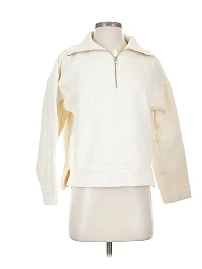 Pre-owned Rails Pullover Sweater In Ivory