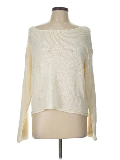 Pre-owned Rails Pullover Sweater In Ivory