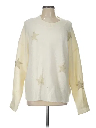 Pre-owned Rails Pullover Sweater In Ivory
