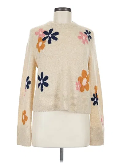 Pre-owned Rails Pullover Sweater In Ivory