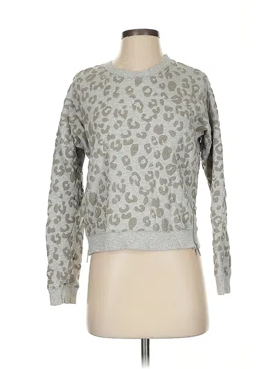 Pre-owned Rails Pullover Sweater In Silver