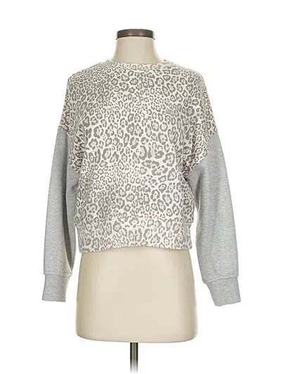 Pre-owned Rails Pullover Sweater In Silver