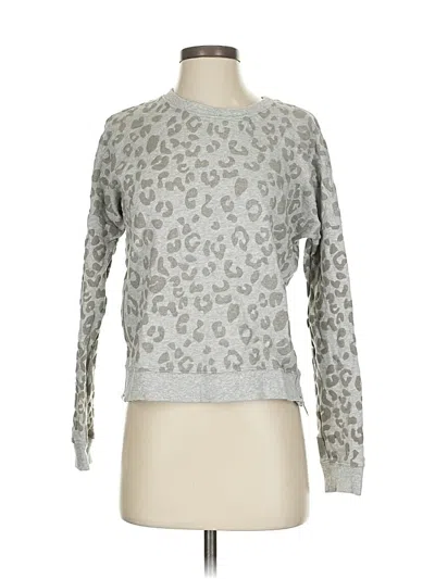 Pre-owned Rails Pullover Sweater In Silver