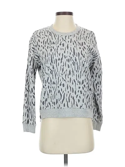 Pre-owned Rails Pullover Sweater In Silver