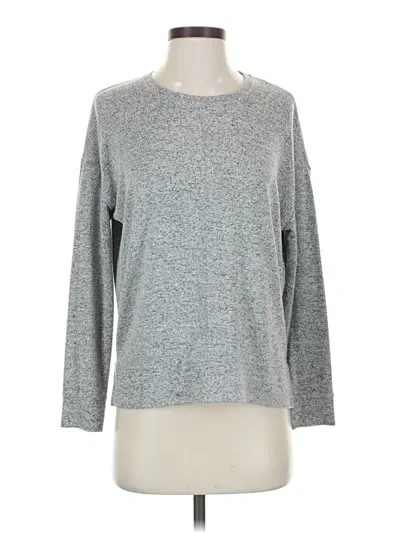 Pre-owned Rails Pullover Sweater In Silver
